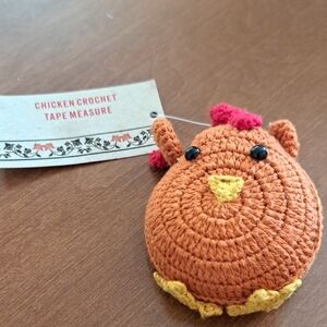 Crochet Chicken Tape Measure/ BUNDLE ONLY